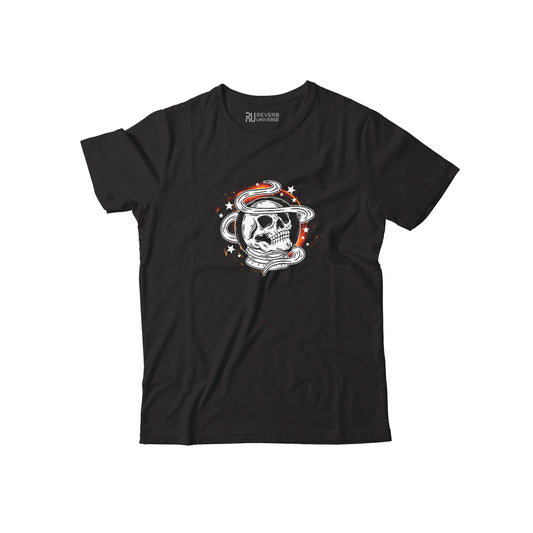 Astronaut Skull Graphic Tee