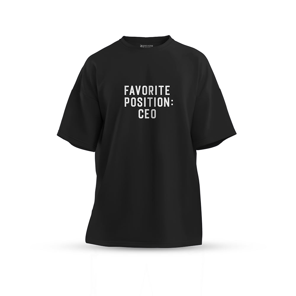 Favorite Position CEO Oversized T-shirt
