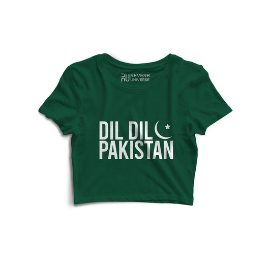 Dil Dil Pakistan Graphic Crop Top