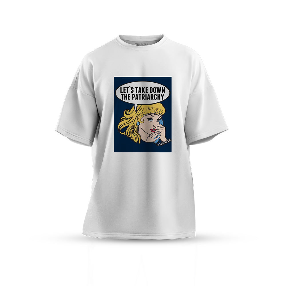 Take Down The Patriarchy Oversized T-shirt