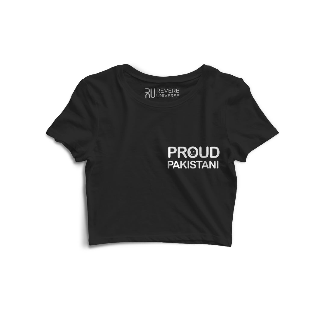 Proud Pakistan Graphic Crop Top
