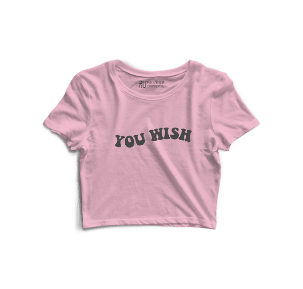 You Wish Graphic Crop Top