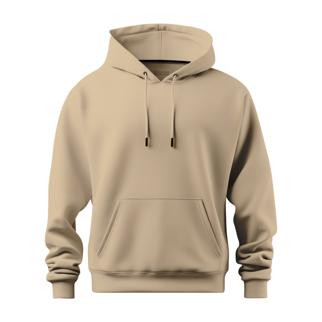 Beige Oversized Hoodie