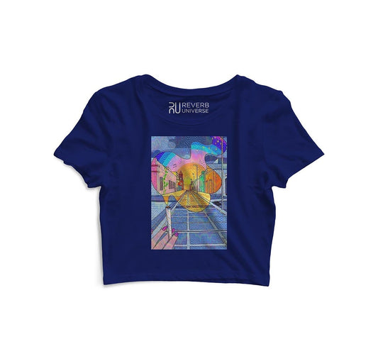 Smoke It Away Graphic Crop Top