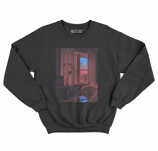 Moonlight View Graphic Sweatshirt