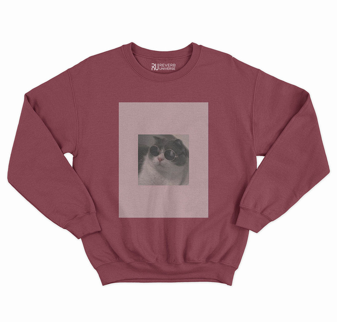 Dapper Cat Graphic Sweatshirt