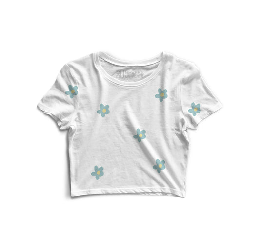 Star Graphic Fusion Crop Top