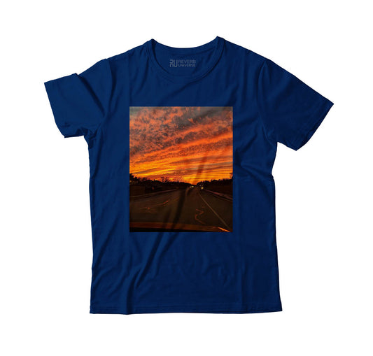 A Serene Sunset Graphic Tee