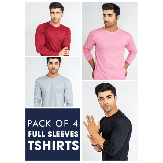 Pack of 4 Full Sleeve Tees
