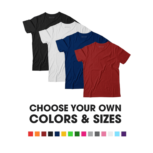 Women's Pack of 4 Basic Short Sleeve Relaxed Tees