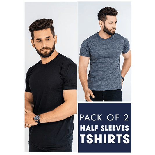 Pack of 2 Half Sleeve Tees