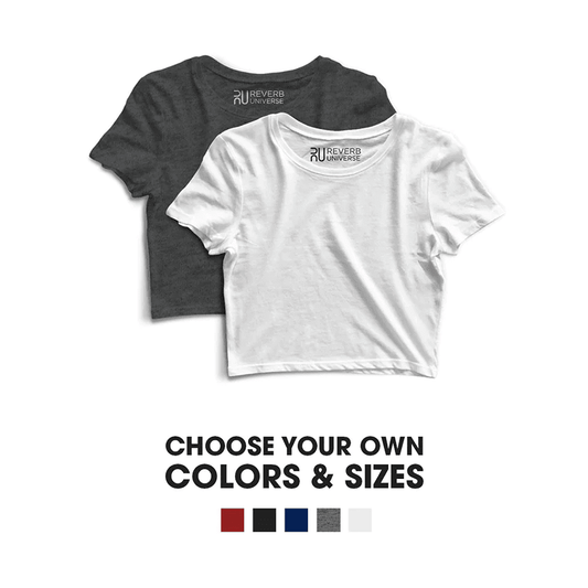 Pack of 2 Plain Crop Tops