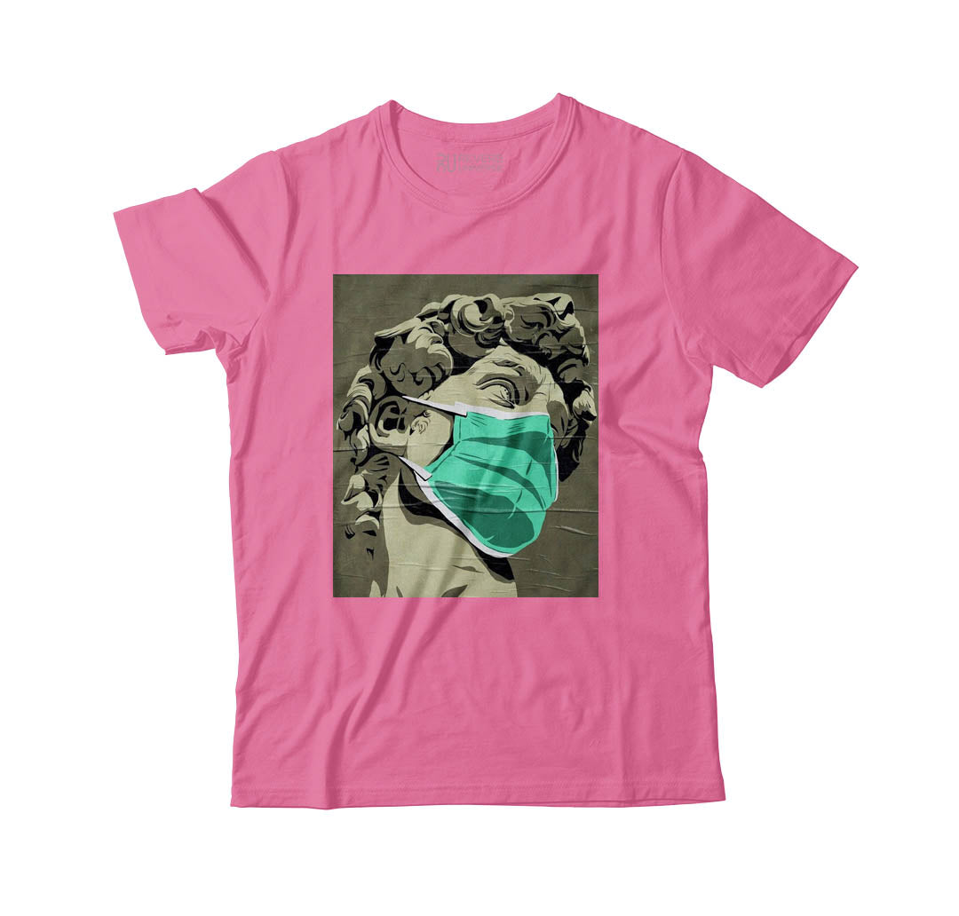David Head Face Mask Graphic Tee