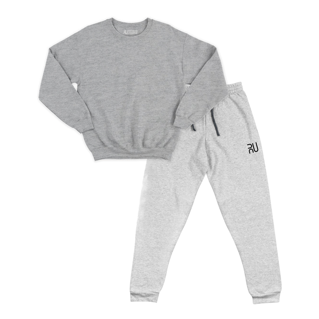 Heather Grey Unisex Co-ord Set Sweatshirt