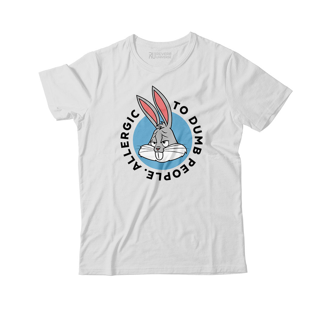 Allergic To Dumb People Graphic Tee