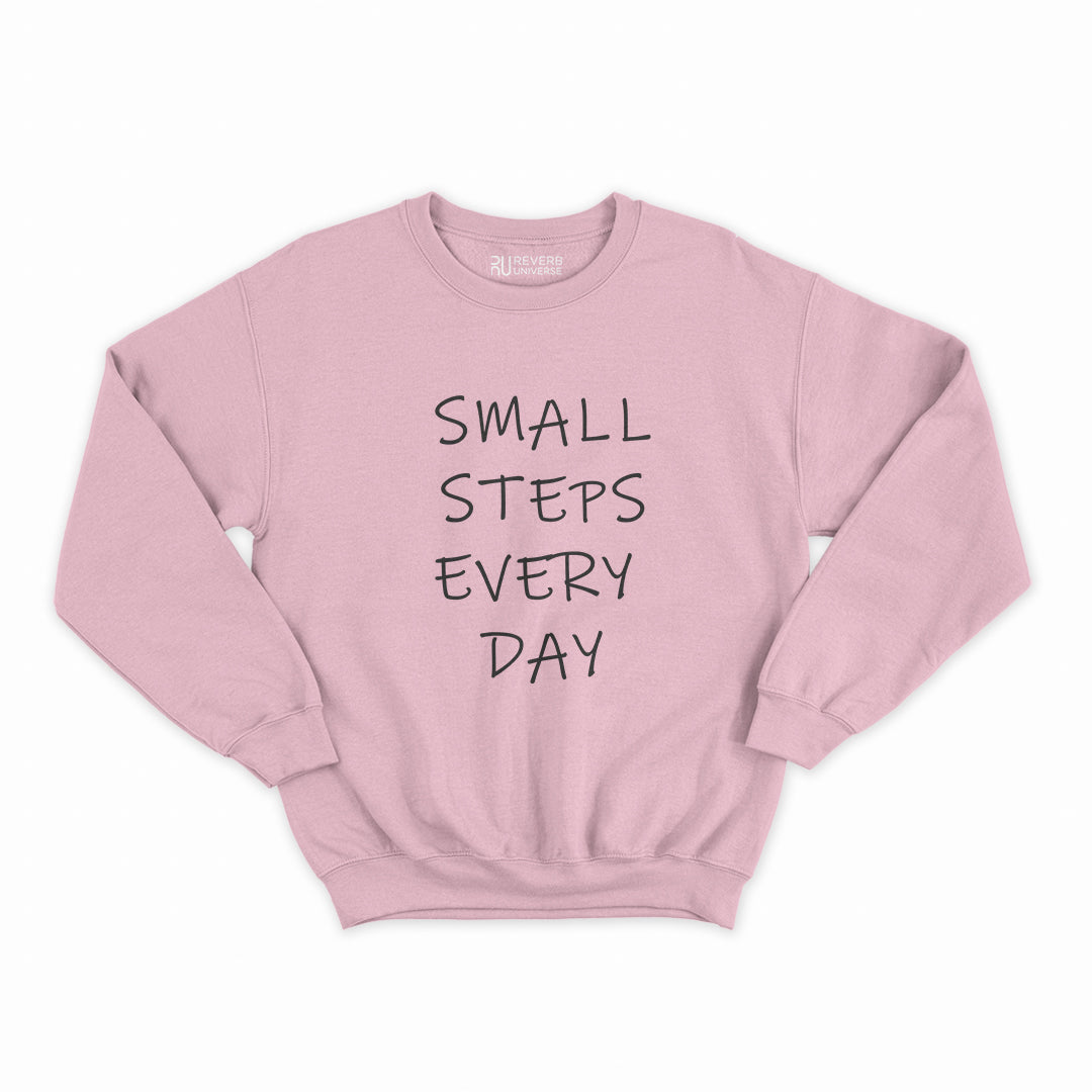 Small Steps Everyday Graphic Sweatshirt