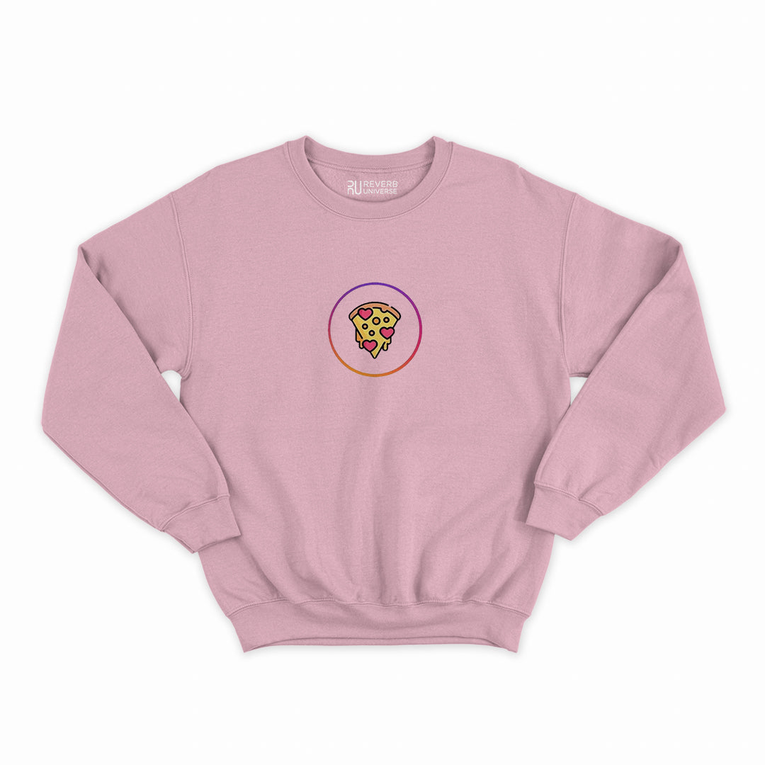 Pizza Graphic Sweatshirt