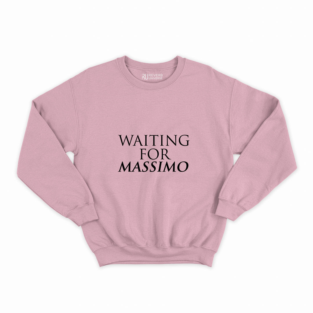 Waiting For Massimo Graphic Sweatshirt