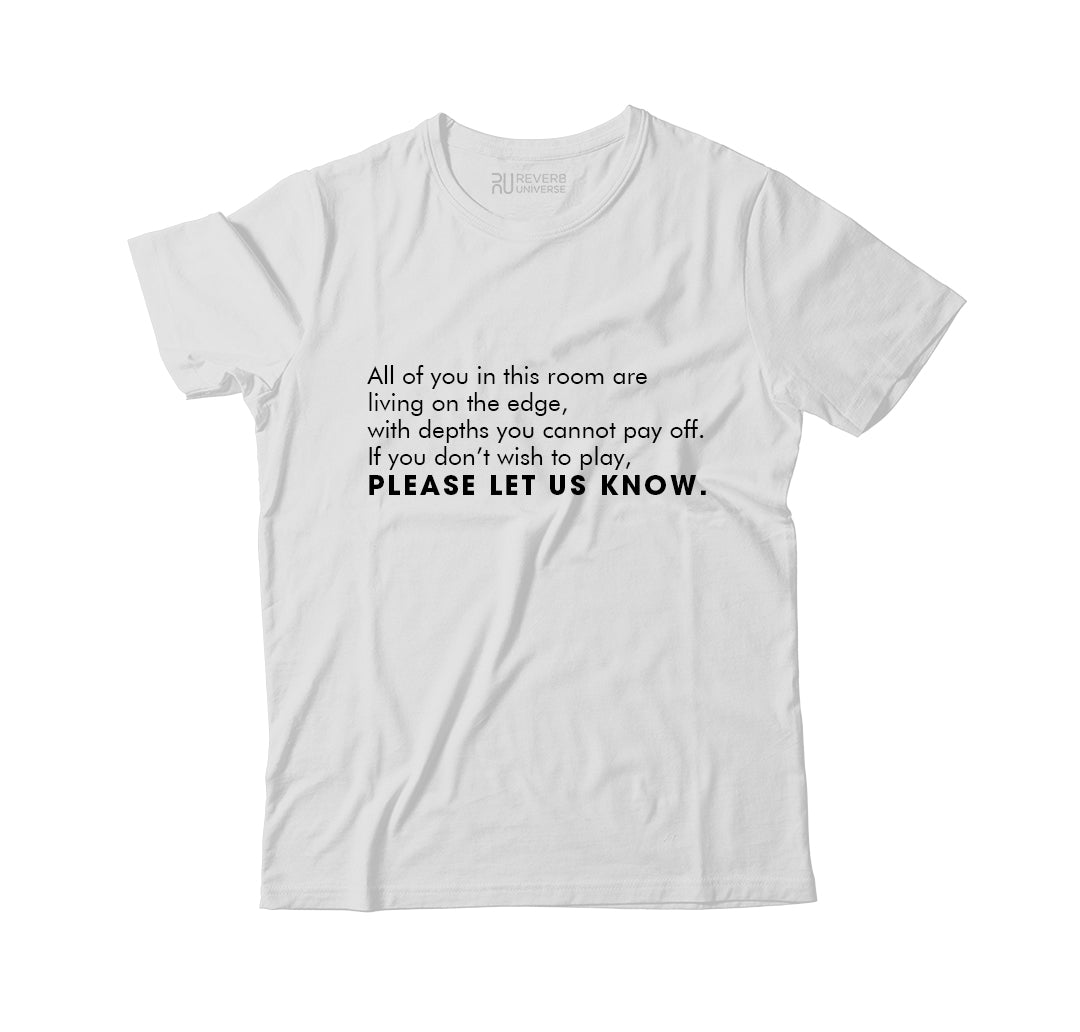 Please Let Us Know Graphic Tee