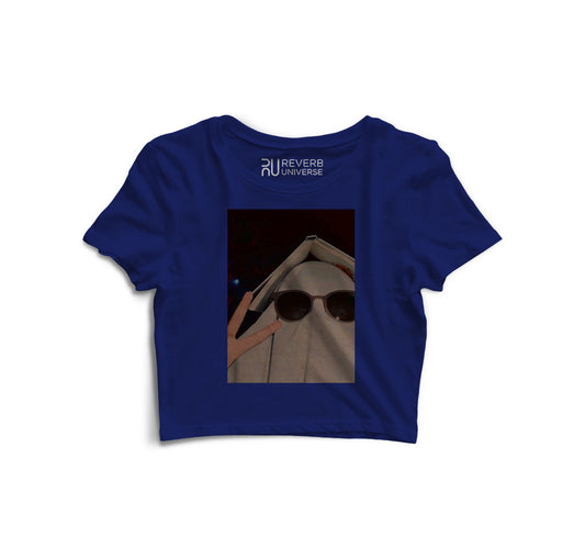 Ghost Challenge Graphic Crop Top