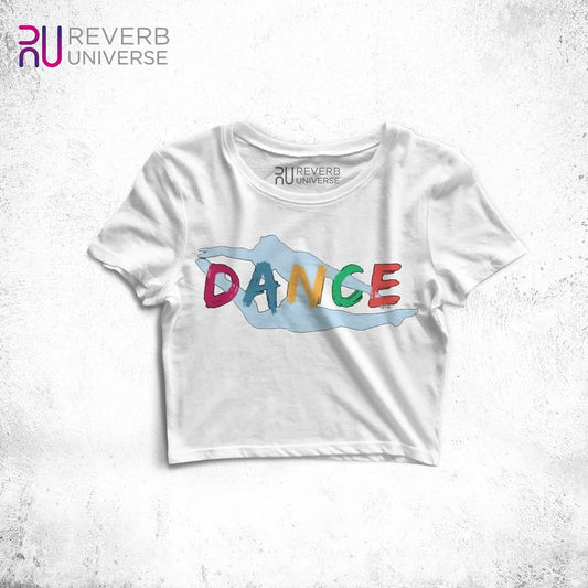 Dance Graphic Crop Top
