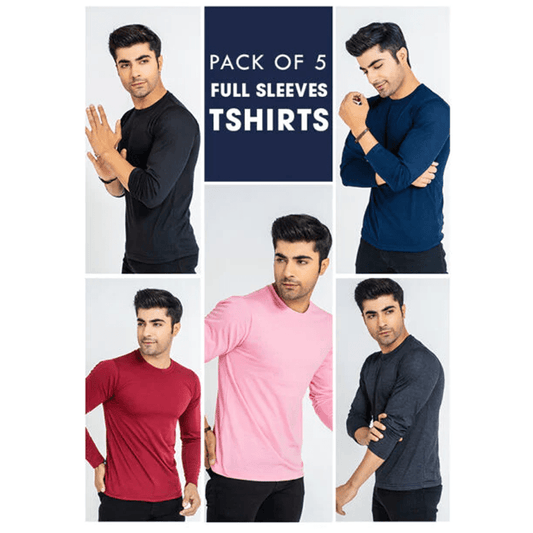Pack of 5 Full Sleeve Tees
