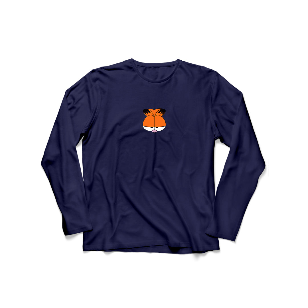 Sneeky Garfield Graphic Long Sleeve Tee