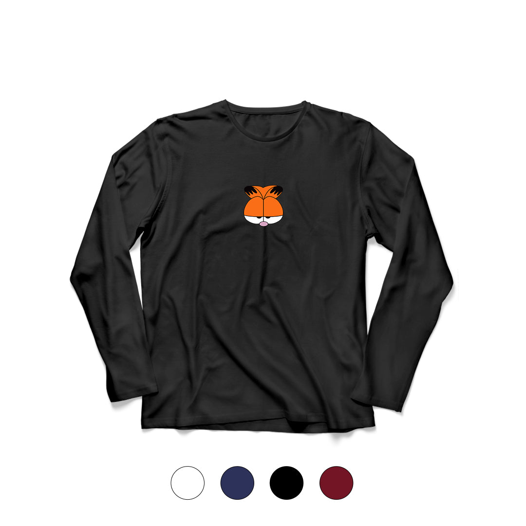 Sneeky Garfield Graphic Long Sleeve Tee