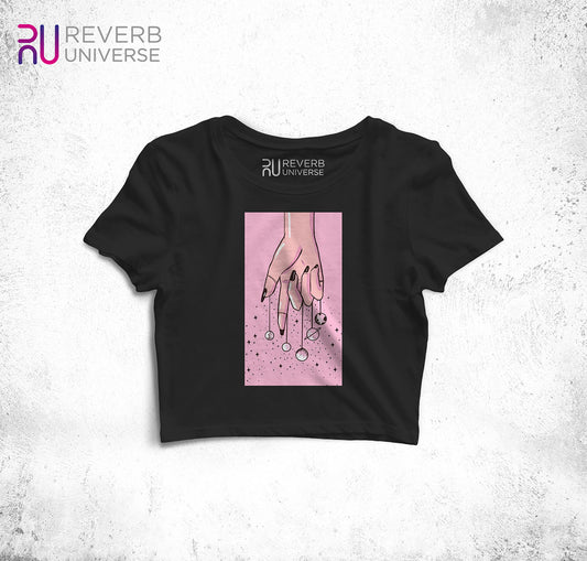 Magic Fingers Graphic Crop Top