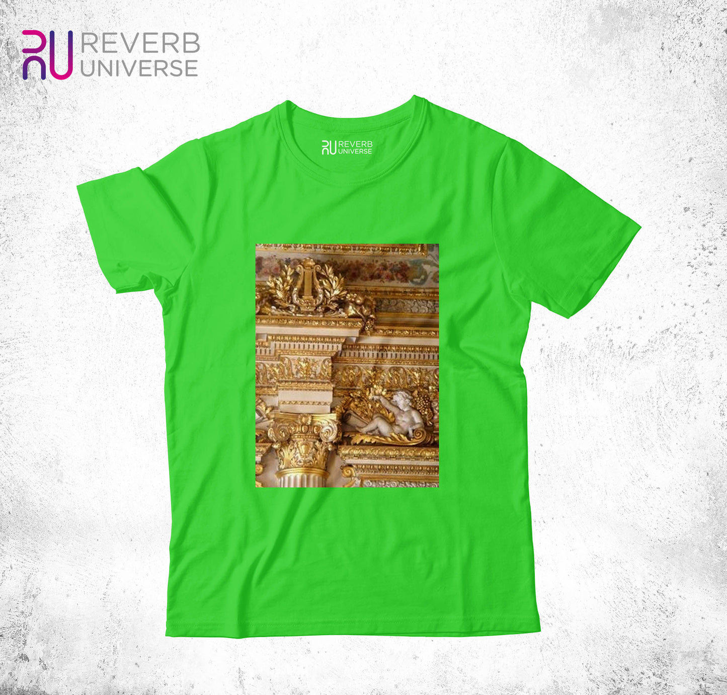 Gold Baroque Graphic Tee