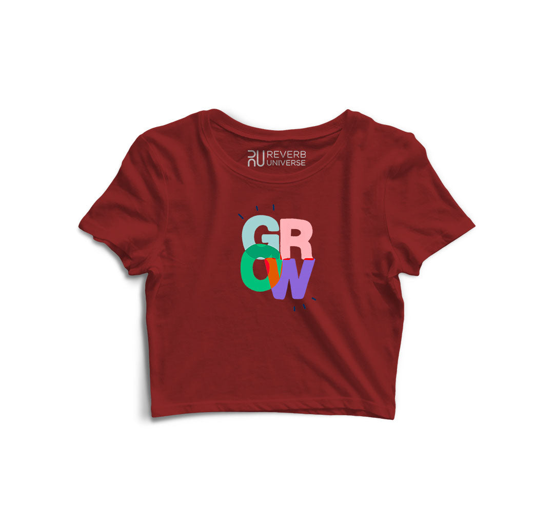 Grow Graphic Crop Top