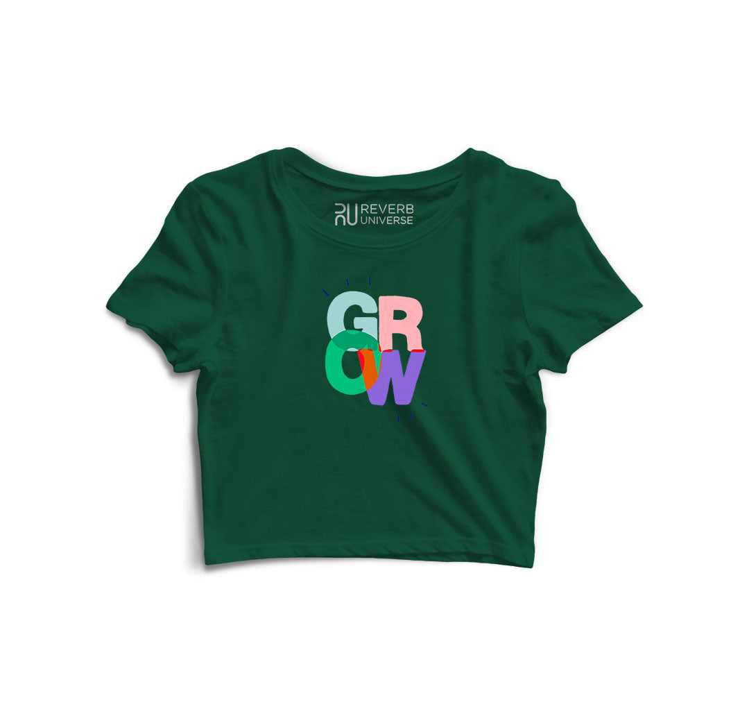 Grow Graphic Crop Top