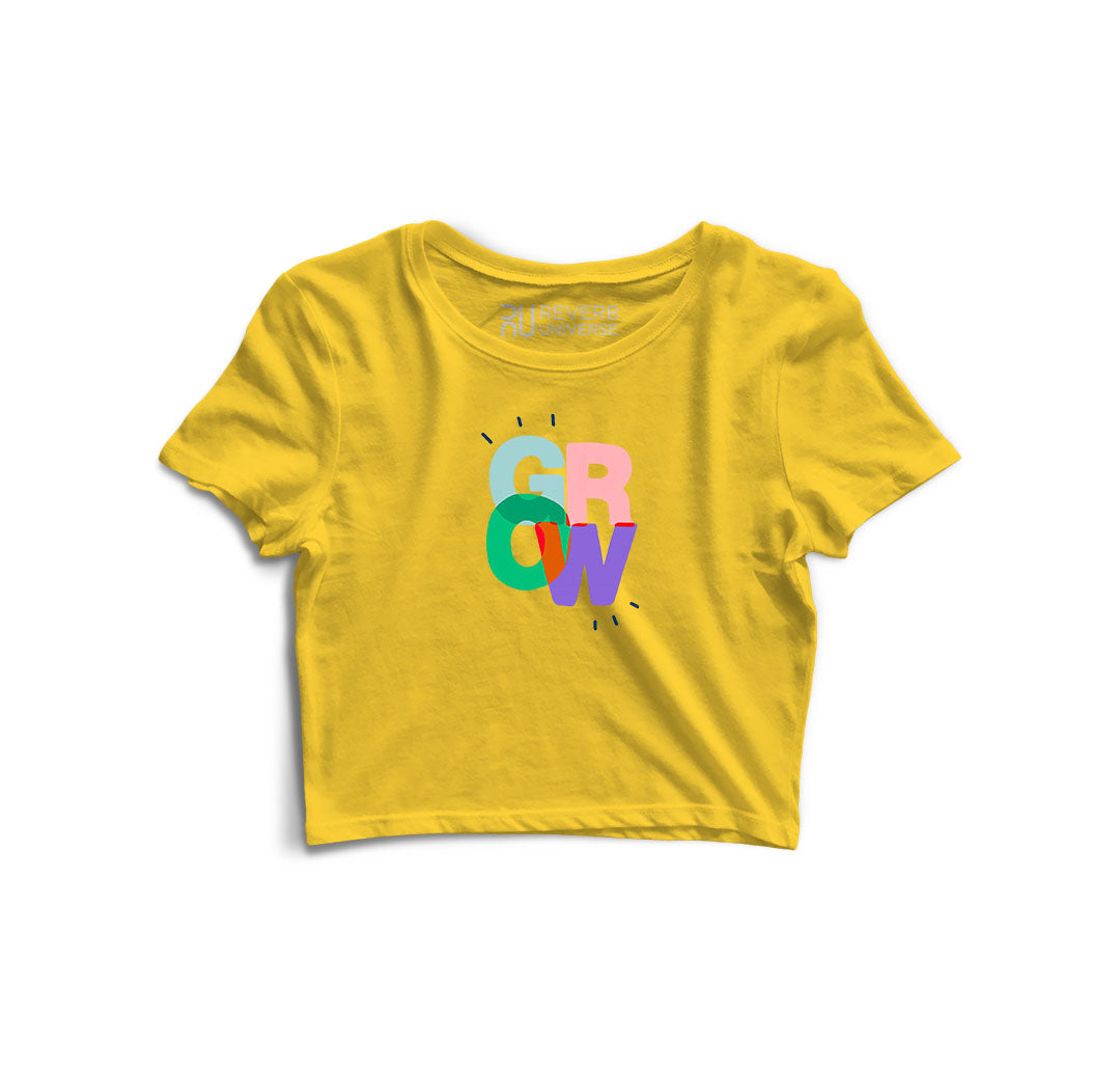 Grow Graphic Crop Top