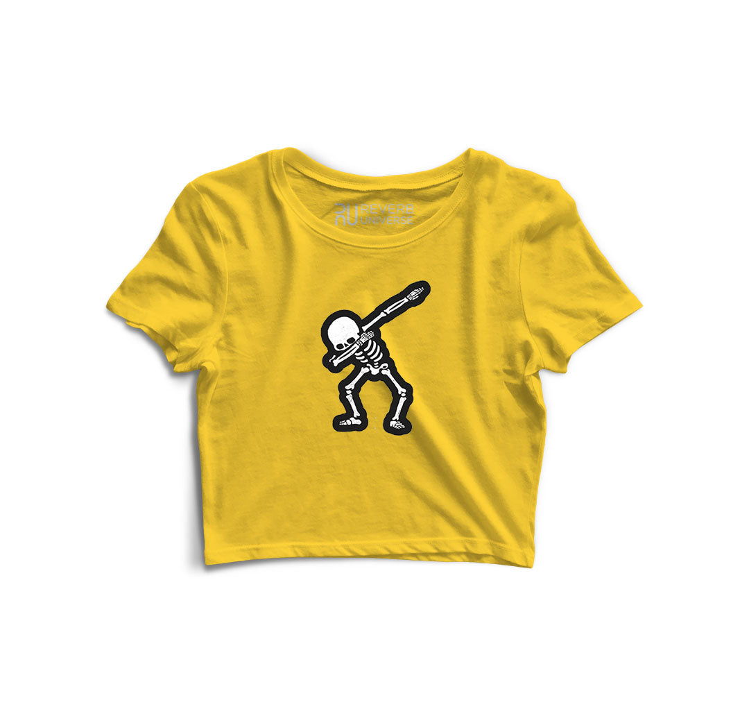 Dab Graphic Crop Top