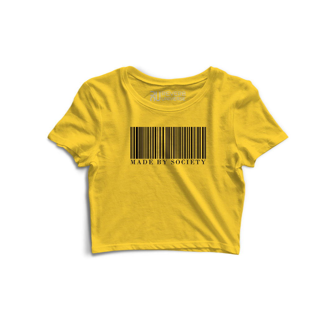 Made By Society Graphic Crop Top