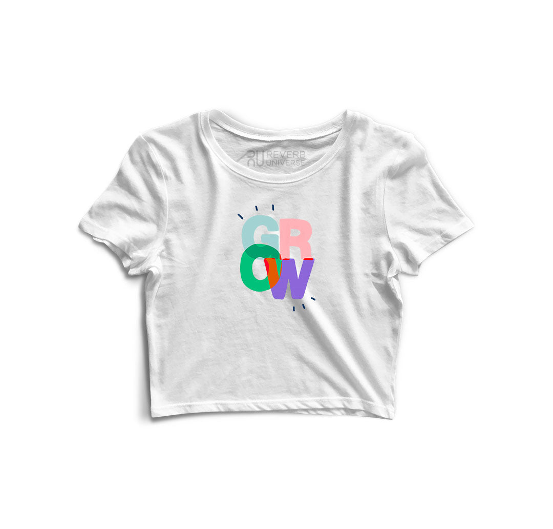Grow Graphic Crop Top