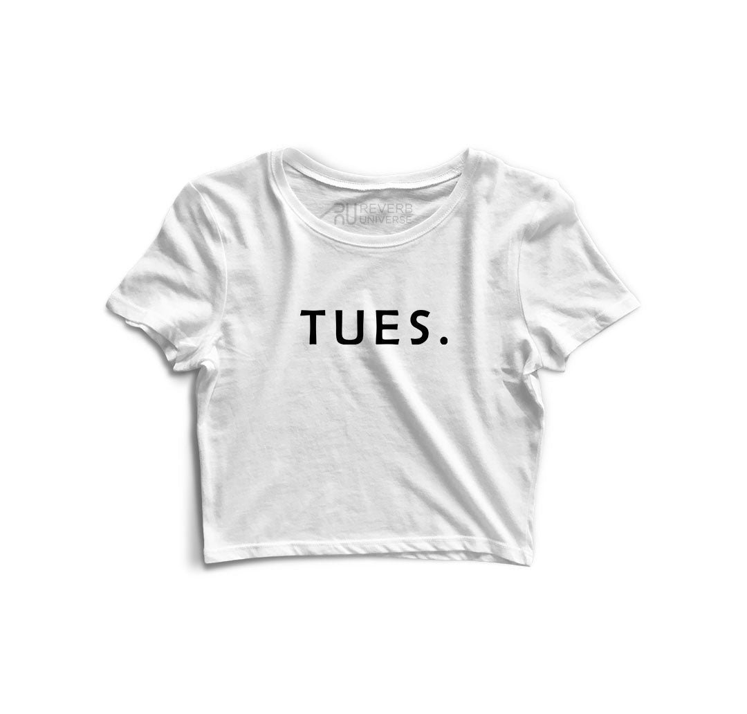 TUES Graphic Crop Top