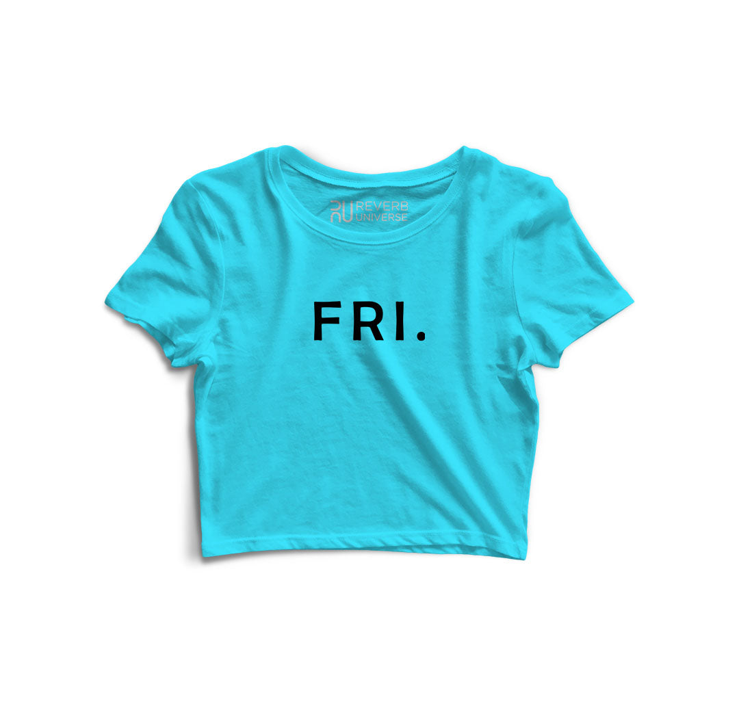 FRI Graphic Crop Top
