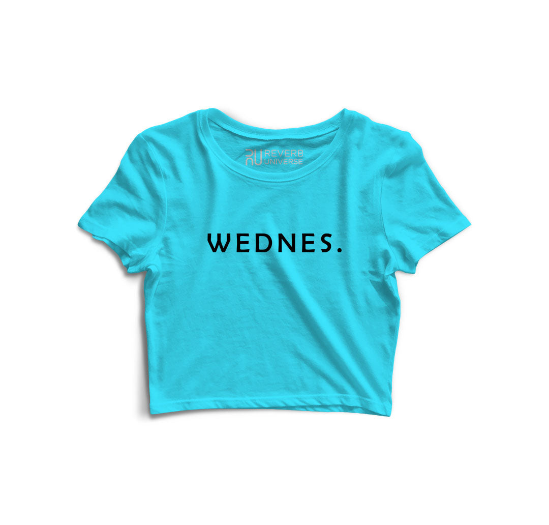 WEDNES Graphic Crop Top