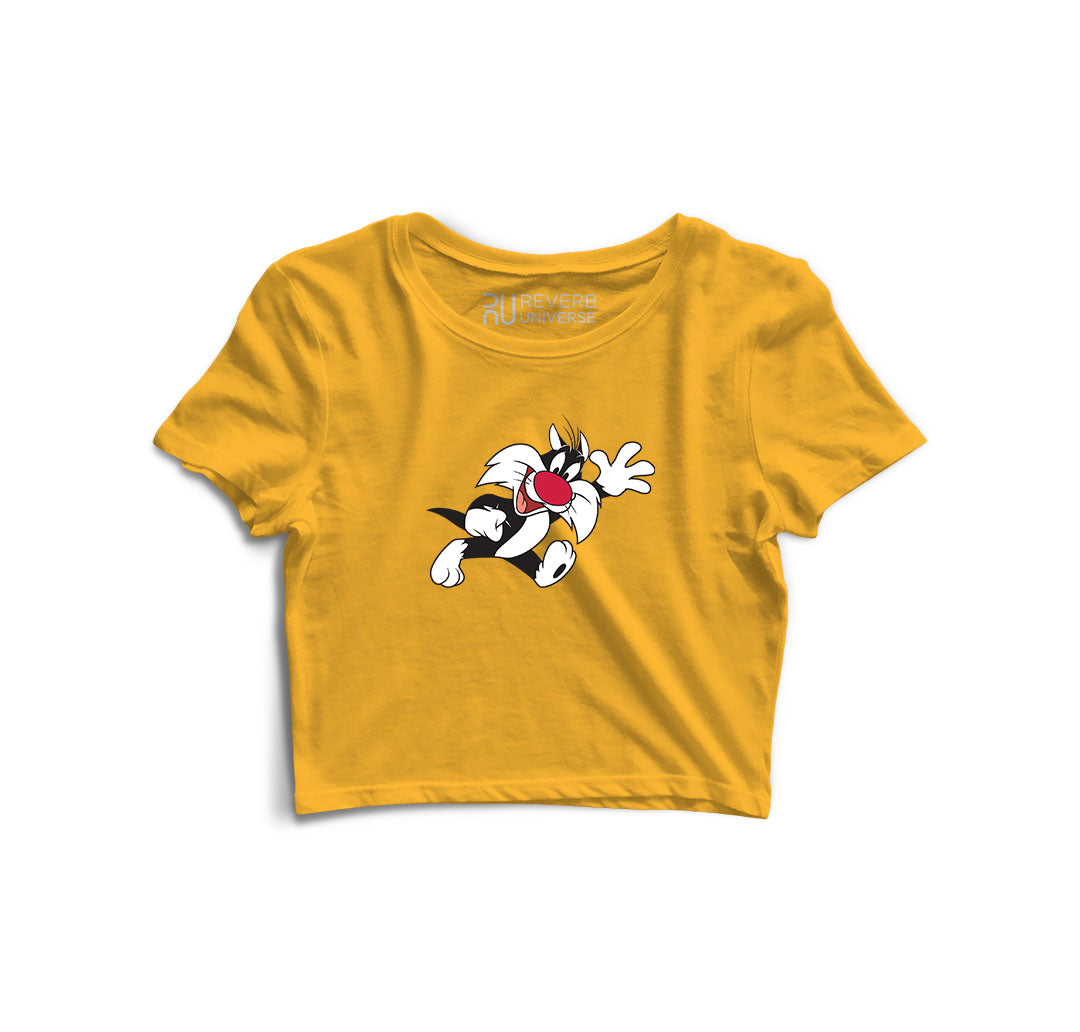 Sylvester Graphic Crop Top