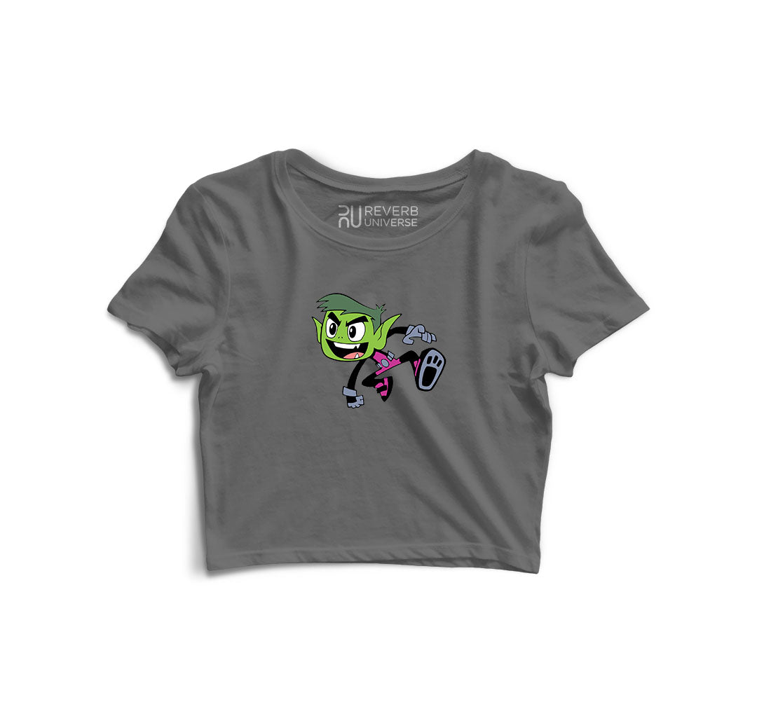 Beast Boy Graphic Crop Top