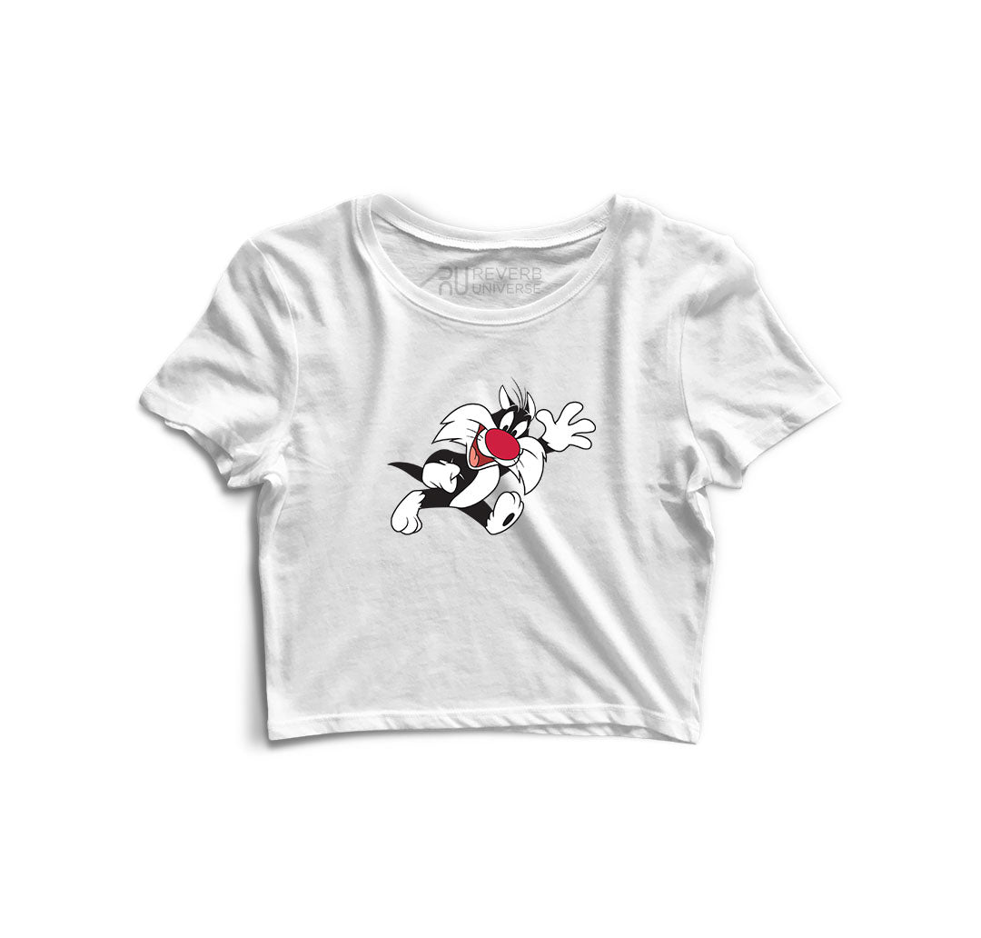 Sylvester Graphic Crop Top