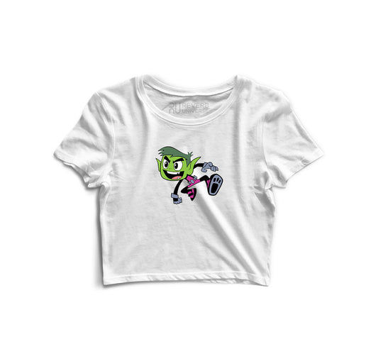 Beast Boy Graphic Crop Top
