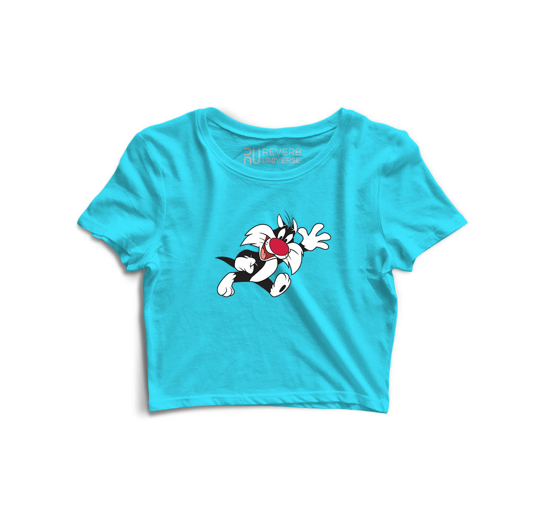 Sylvester Graphic Crop Top
