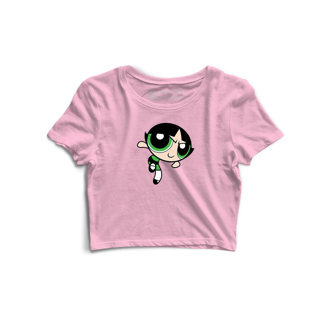 Buttercup Graphic Crop Top