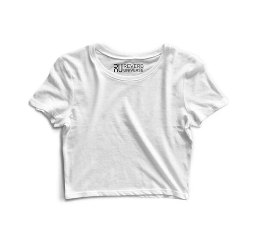 Basic White Crop Top