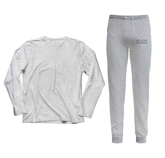 Heather Grey Tracksuit Full Sleeve Tee