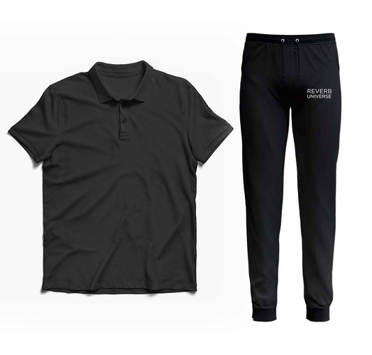 Black Polo Tracksuit