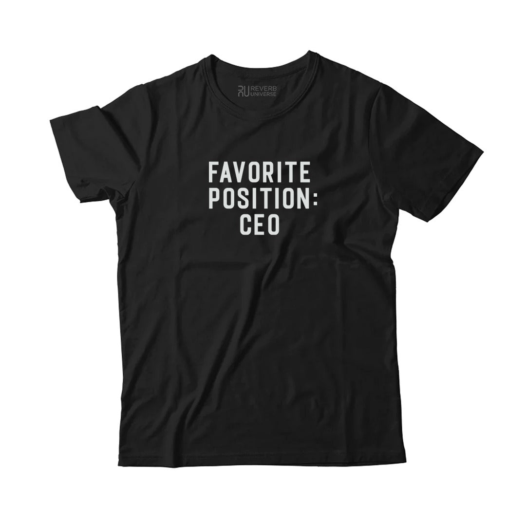 Favorite Position CEO Graphic Tee