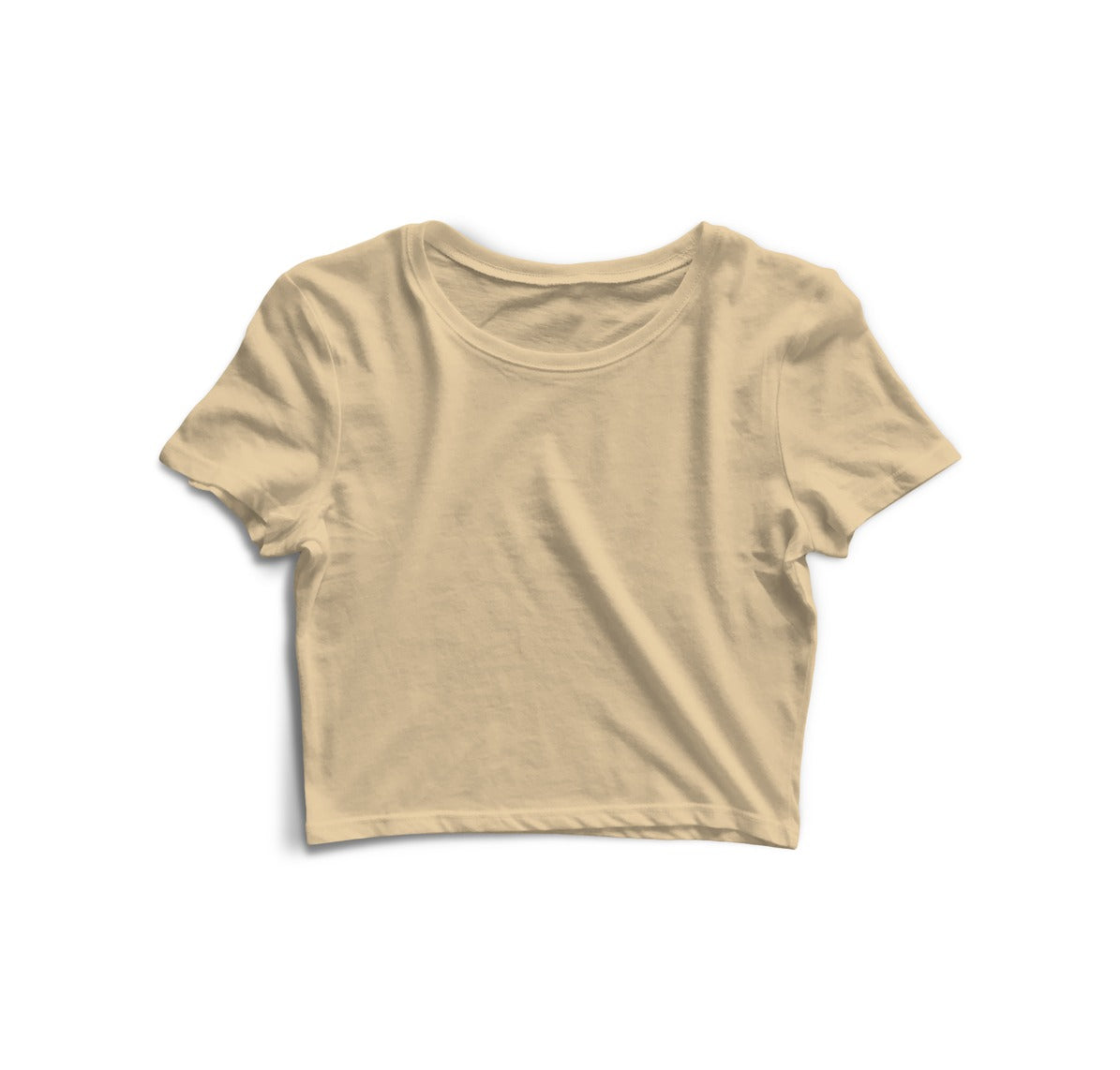 Basic Beige Crop Top